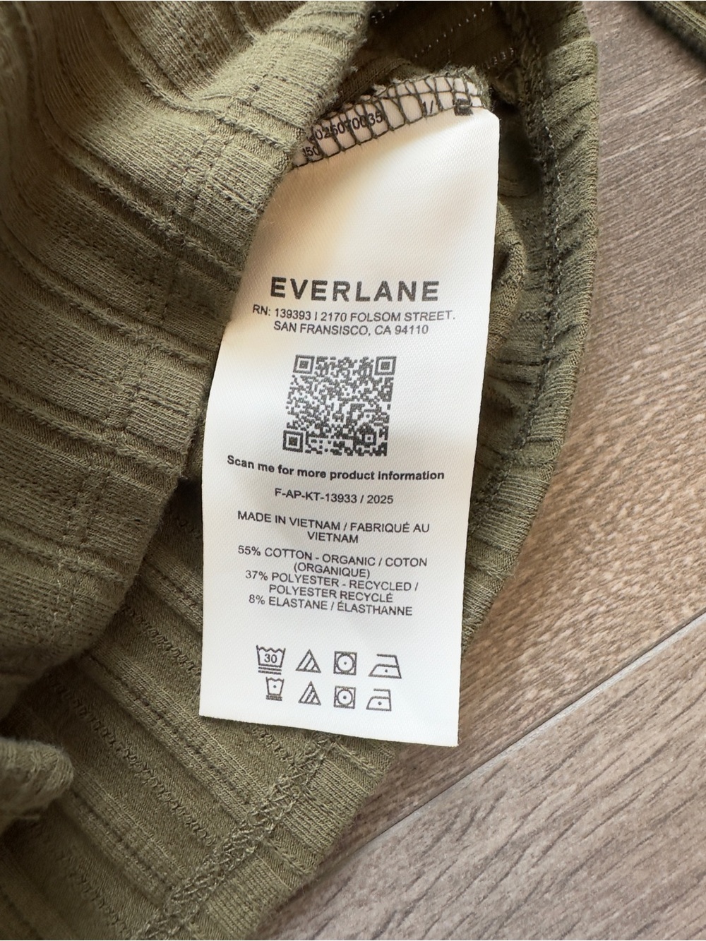 Everlane Pointelle Cardigan - Picture 4 of 4
